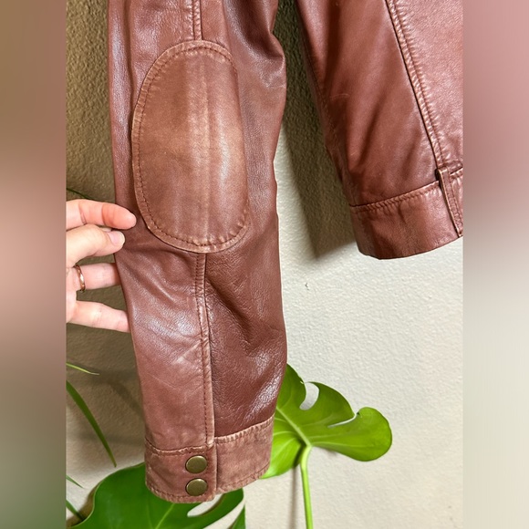 SOLD - Revolve Sanctuary genuine leather moto jacket Size Sm - Picture 10 of 13